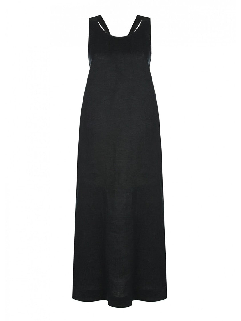 Max Mara Sleeveless Flowing Midi Dress