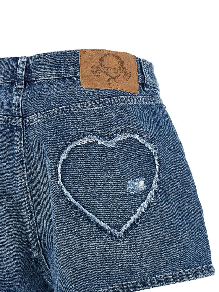 Moschino 'Heart' Shorts