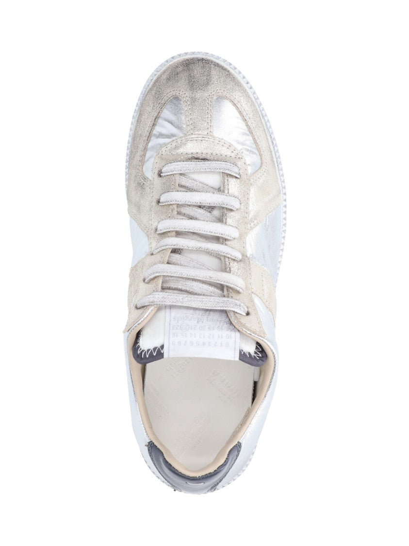 Maison Margiela "Replica" Sneakers Silver