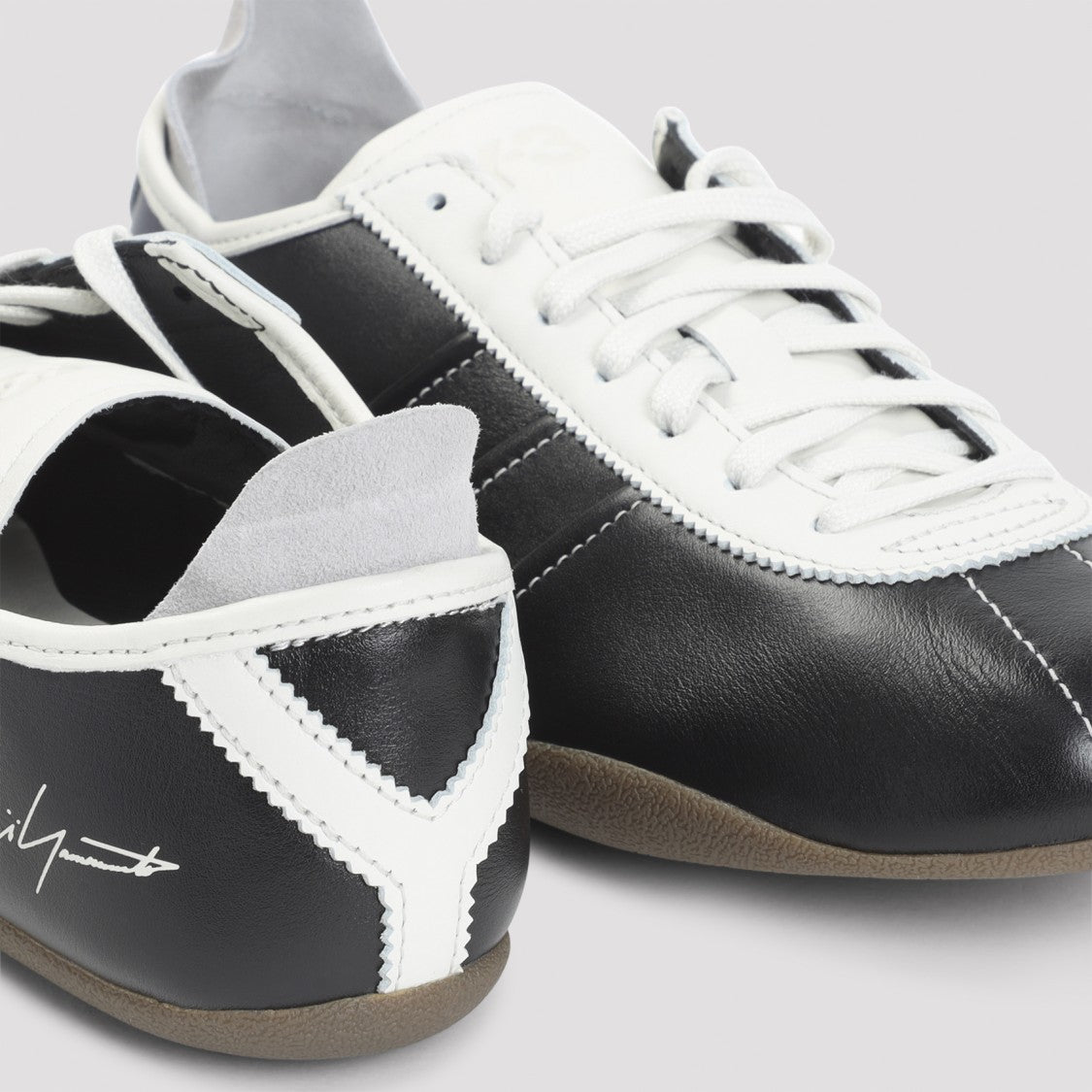 Y-3 Stan Smith Tokyo Black Calf Leather Sneakers