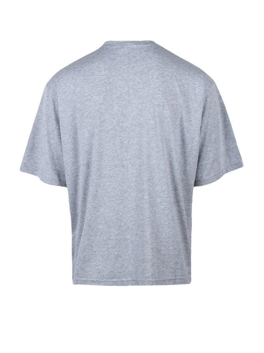 Hevo Grey Pocket Cotton T-Shirt