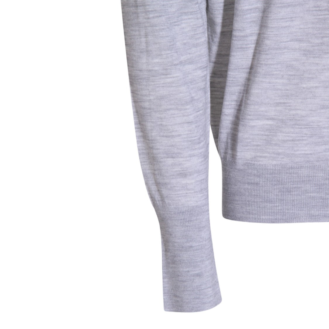 Eleventy Fine Knit Light Grey Sweater