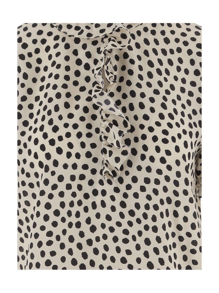 Chloé Organic Silk Crêpe De Chine Top