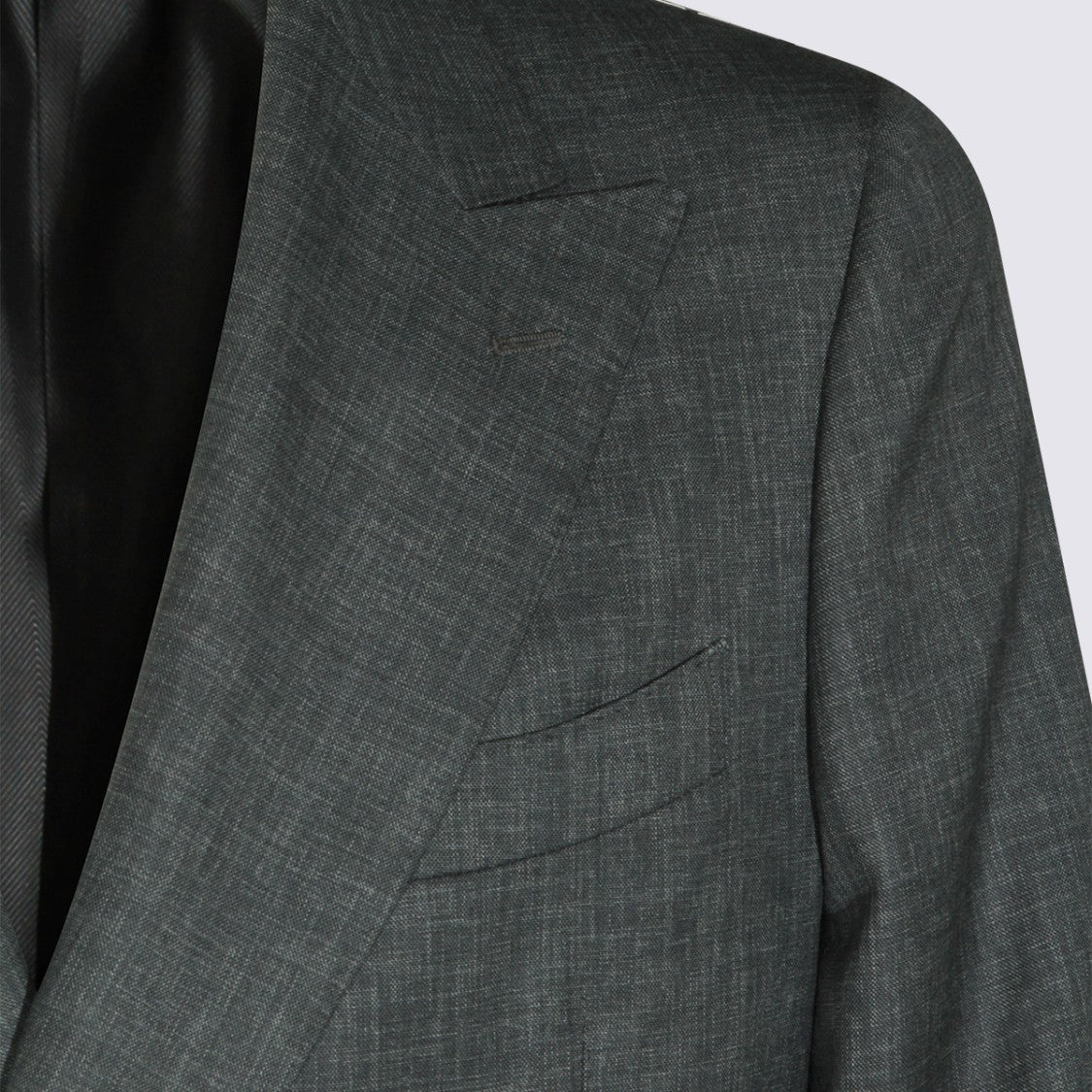 Canali Double-Breasted Suit Jacket