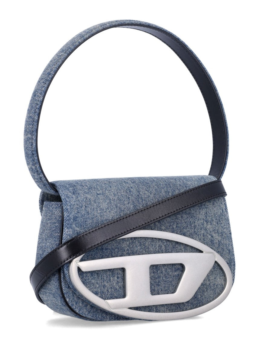 Diesel 1Dr Sun-Faded Denim Bag