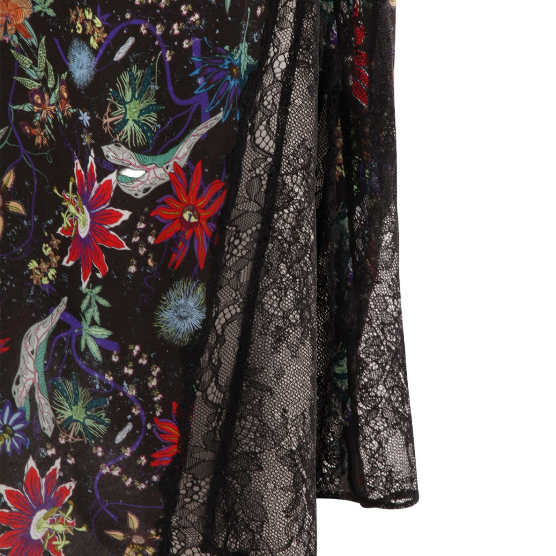 Zadig & Voltaire Flared Midi Skirt With Floral Pattern