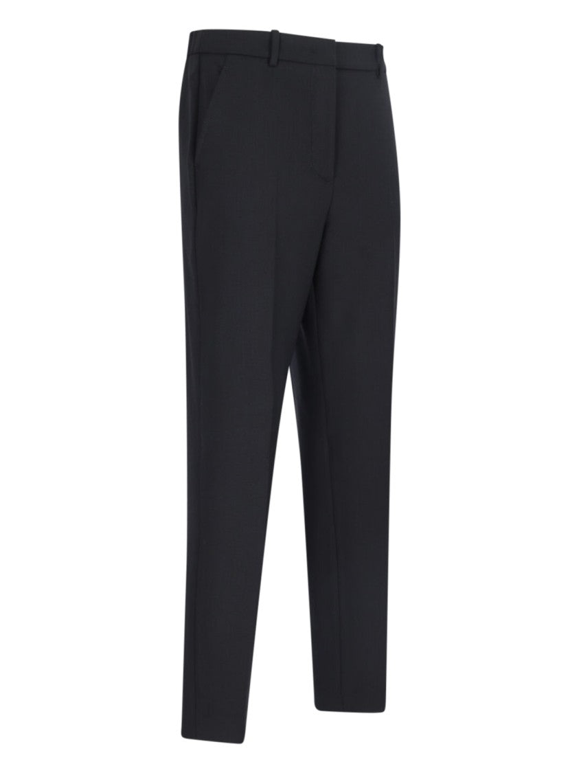 Incotex Mid-Rise Straight-Leg Chino Pants With Elasticated Waist Detail
