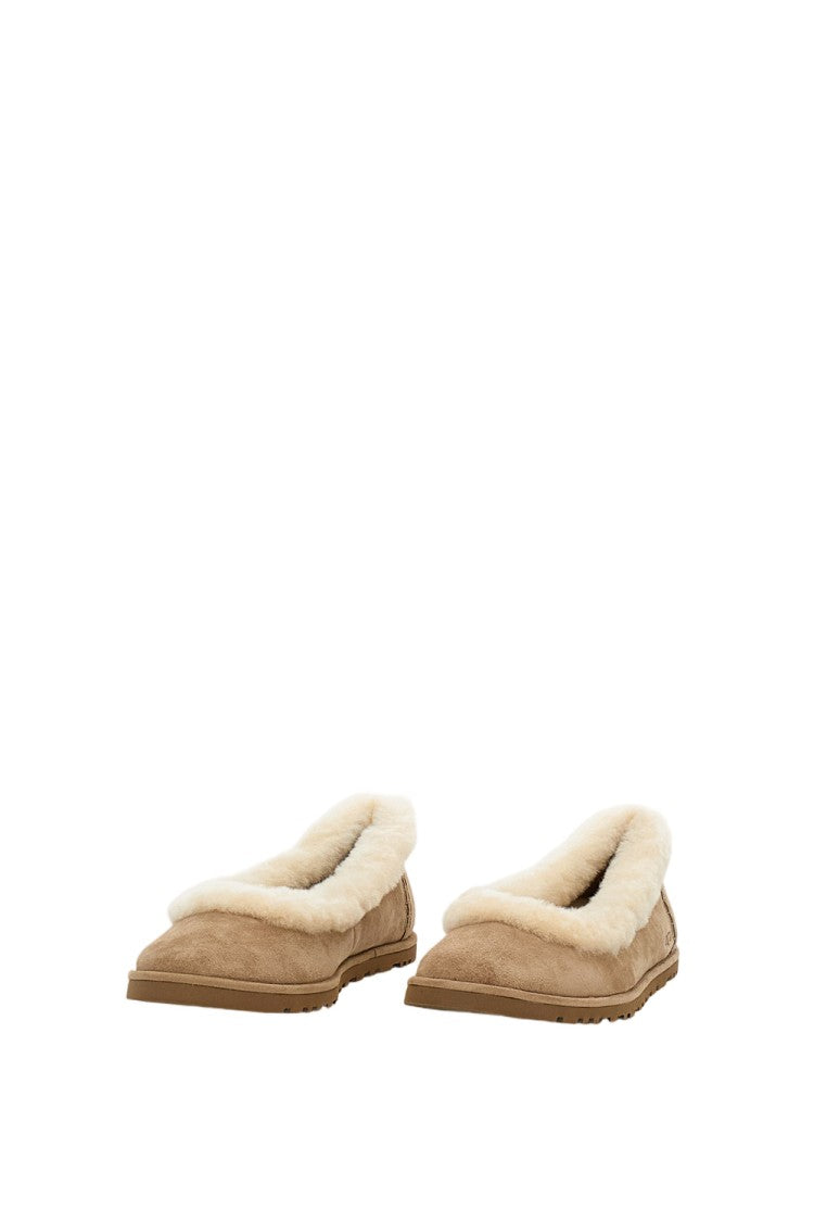Ugg Beige Zora Suede Ballet Flats