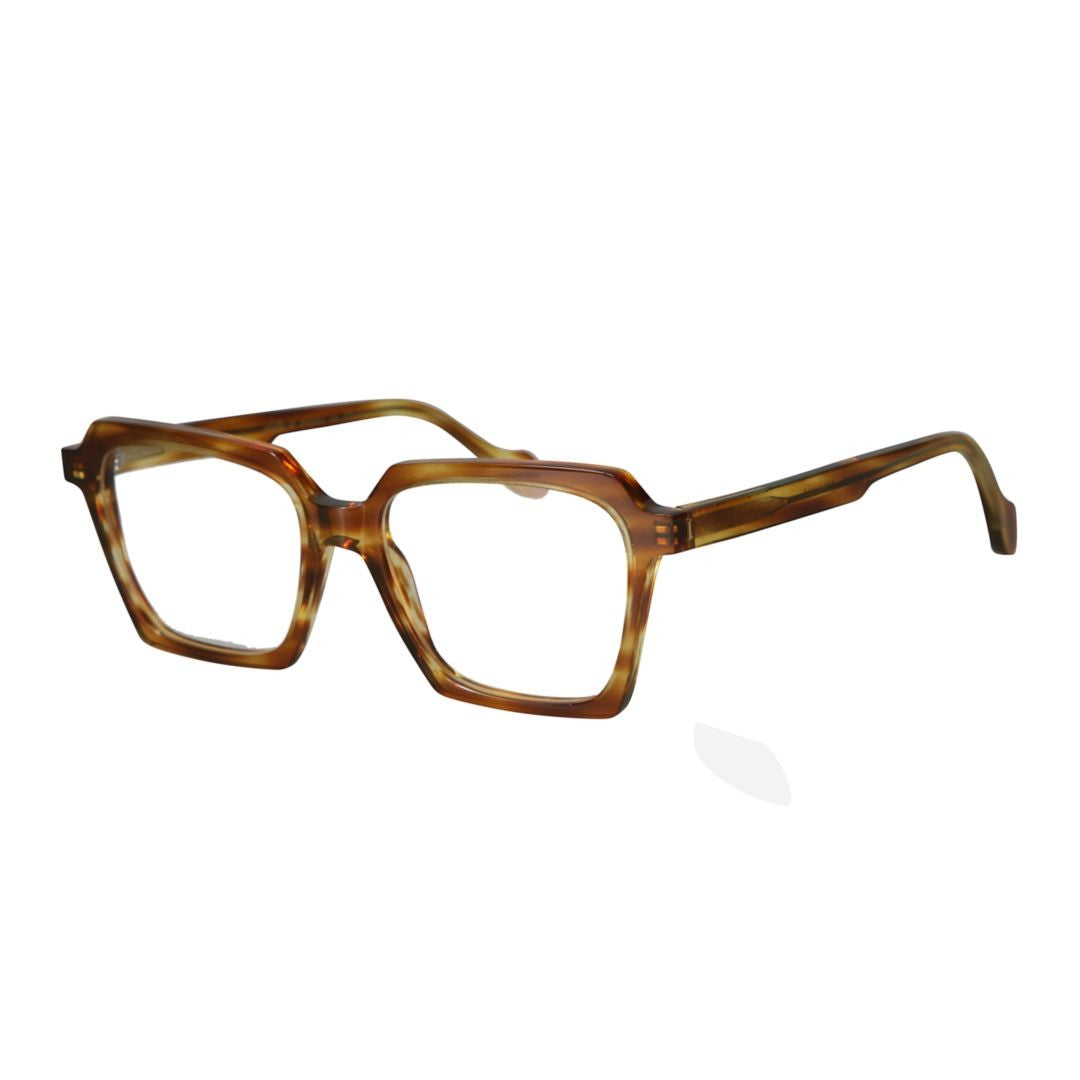 Kador Kallima Light Bold Tortoiseshell Pattern Square Frame Eyeglasses