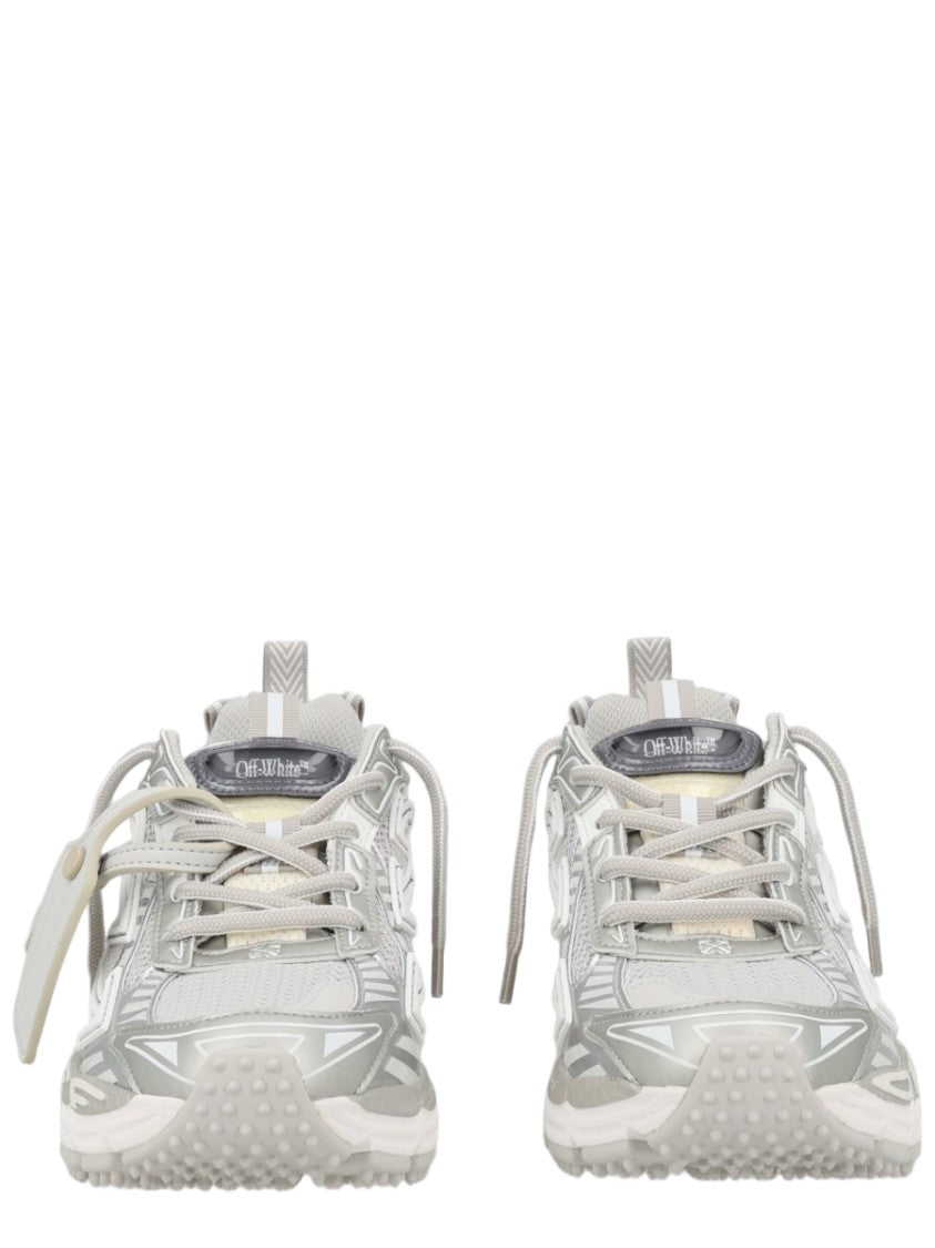 Off-White Be Right Back Layered Reflective Synthetic Sneakers