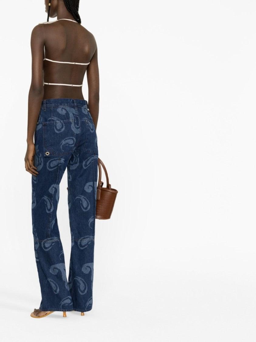 Jacquemus Cropped Halterneck Top