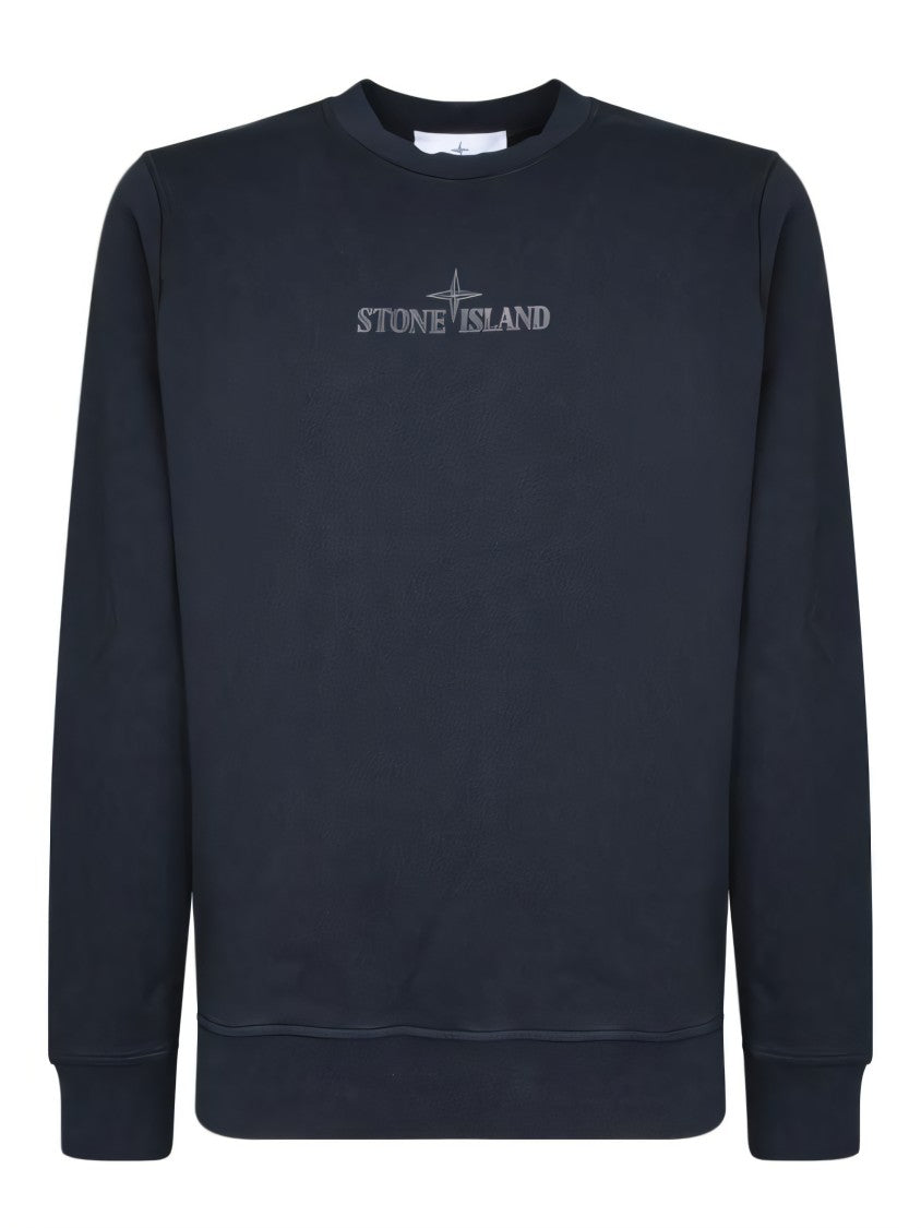 Stone Island Classic Crewneck Sweatshirt With Minimalist Design