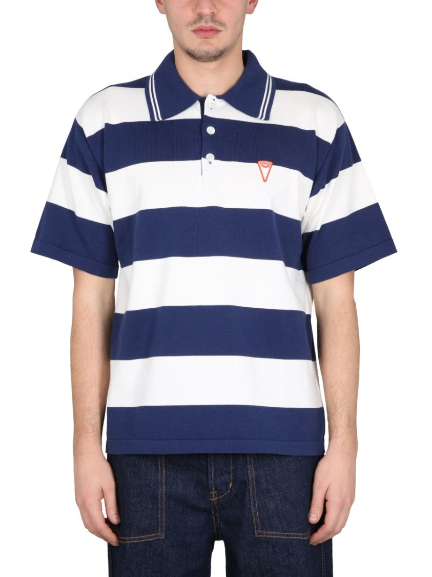Kenzo Polo Shirt 'Nautical Stripes'