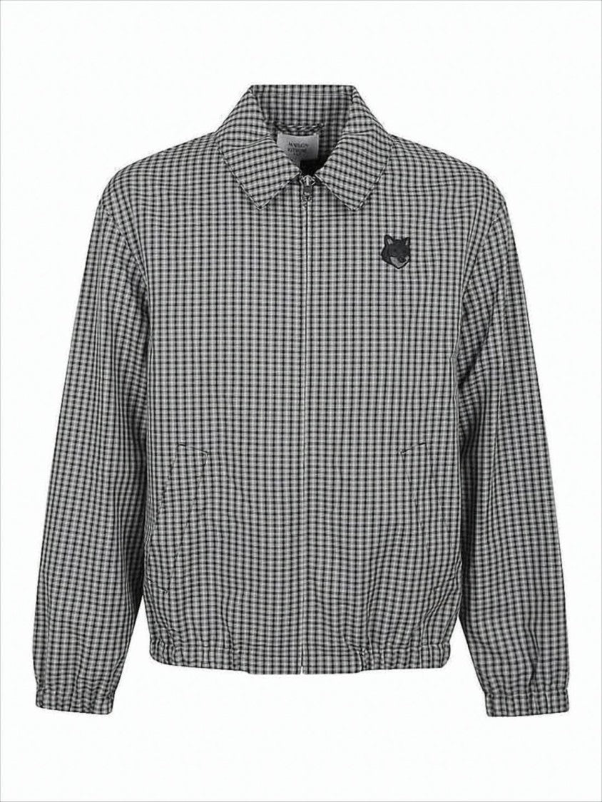 Maison Kitsuné Classic Gingham Check Lightweight Jacket