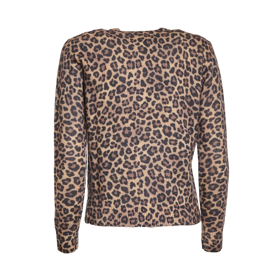 Mc2 Saint Barth Long-Sleeved Top With Bold Animal Print Design
