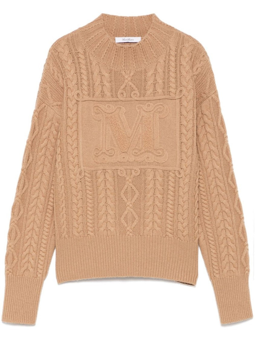 Max Mara `Miranda` Round-Neck Sweater