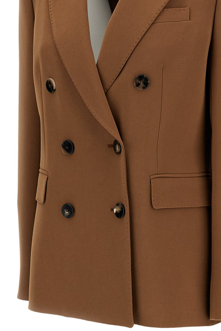 Alberto Biani Double-Breasted Cady Jacket
