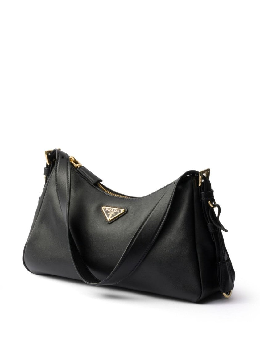 Prada Aimée Medium Leather Shoulder Bag