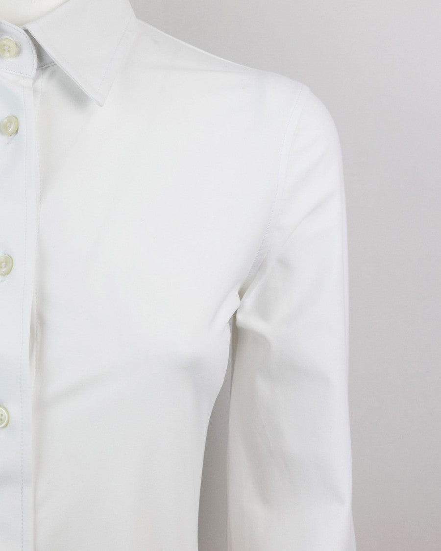 Ghirardelli Classic Stretch White Shirt