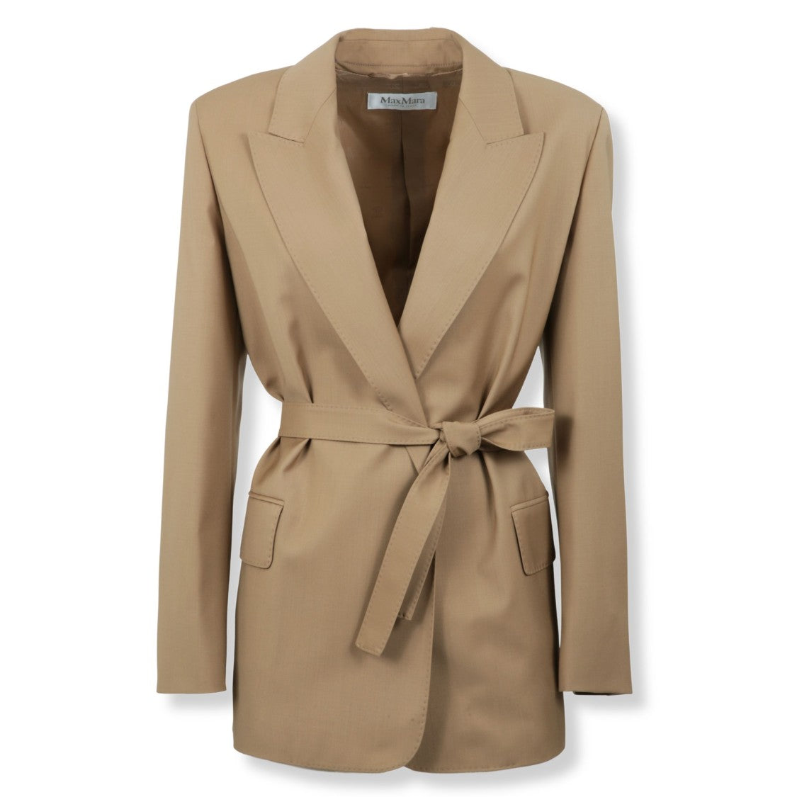 Max Mara Tailored Jacket With Structured Shoulders And Refined Fit