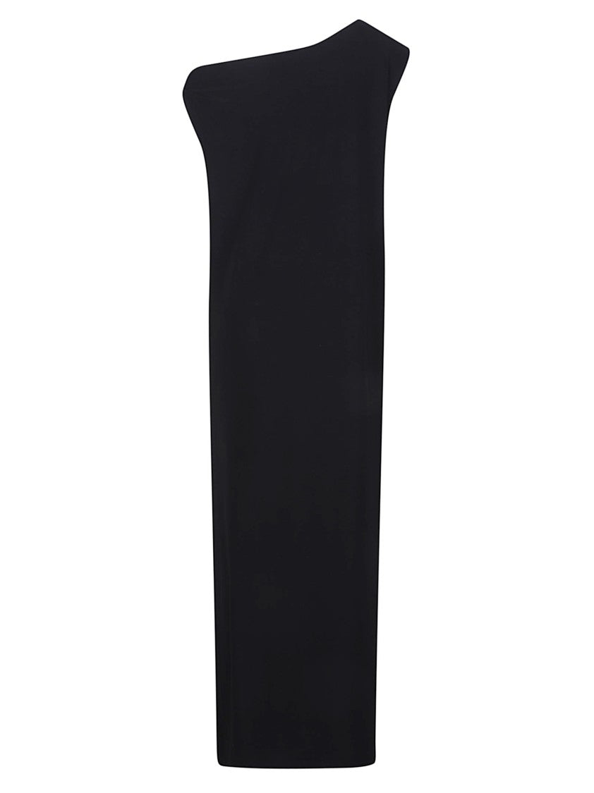 Norma Kamali Drop Shoulder Smooth Silhouette Dress