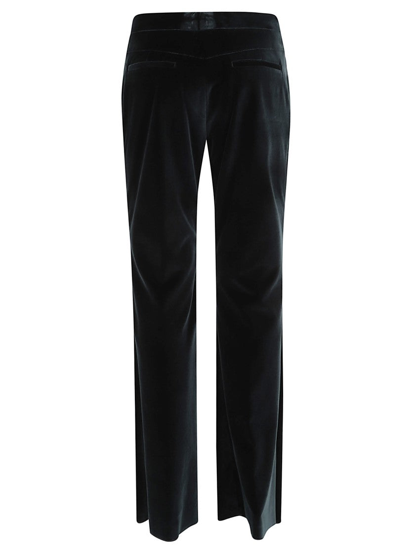 Etro Flared Cotton Corduroy Trousers