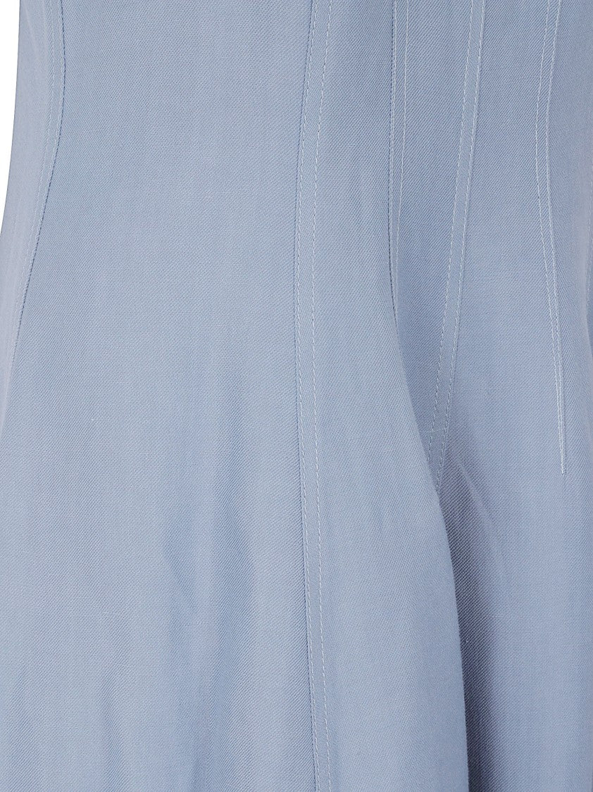 Brunello Cucinelli Sleeveless Fitted Midi Dress