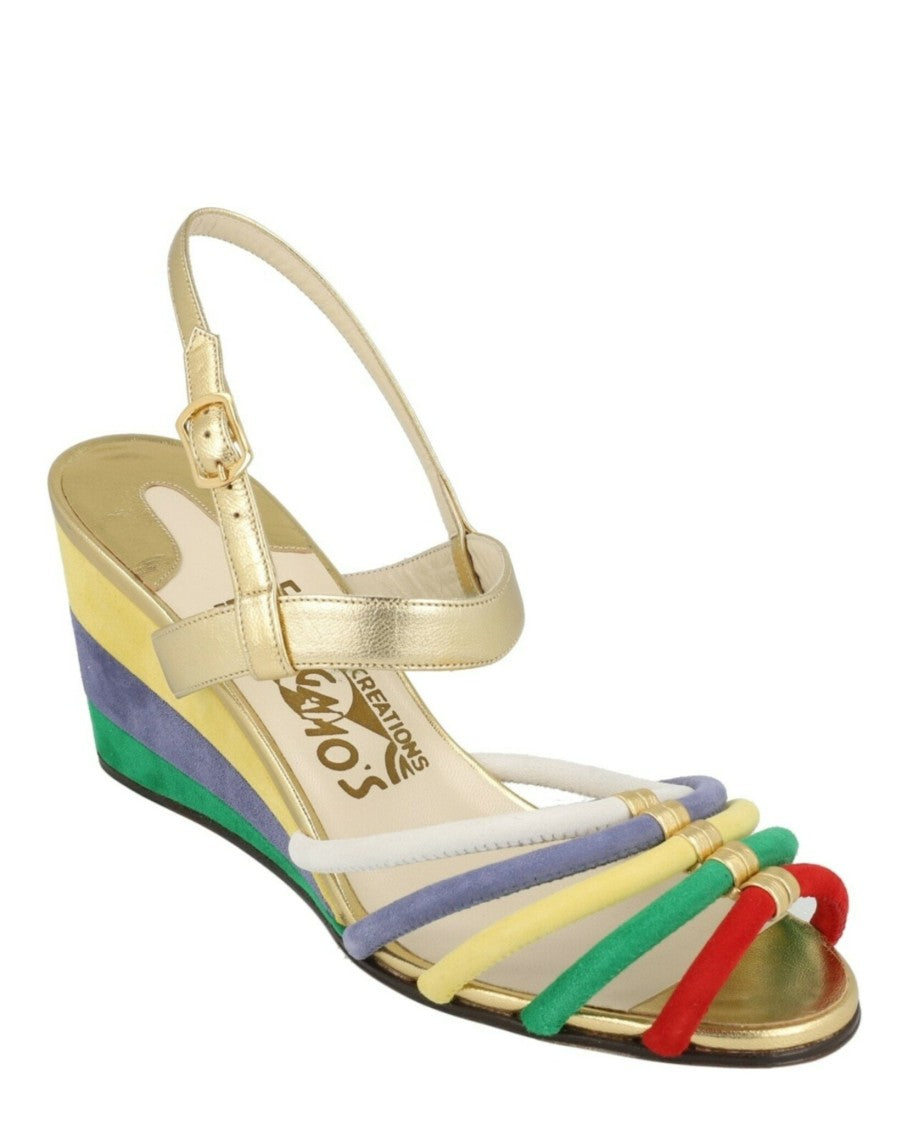 Ferragamo Laila Archive Limited Edition 1930S Wedges