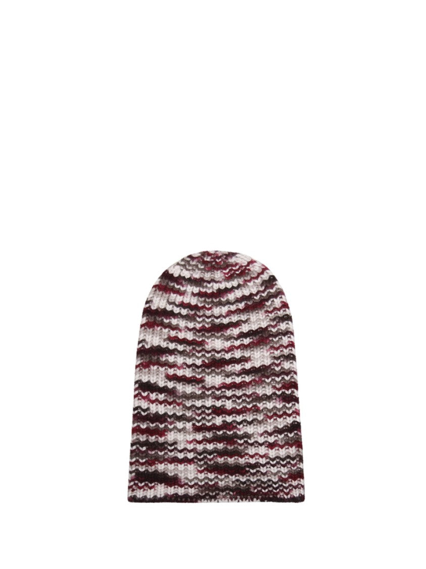 Hurray Multicolored Striped Cashmere Beanie