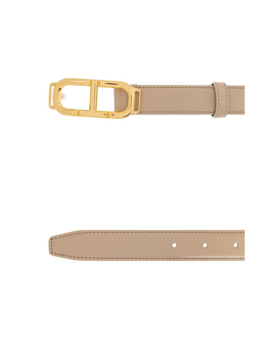 Tom Ford Beige Calf Leather Belt