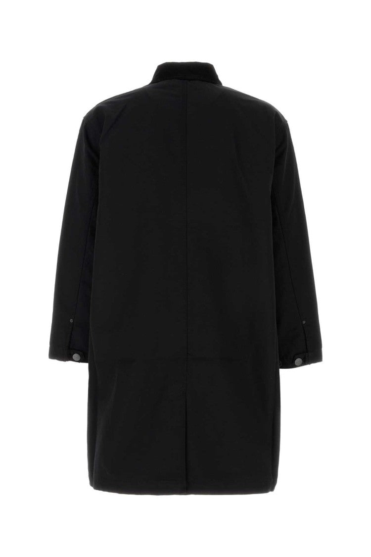 Carhartt Wip Black Canvas Webster Coat
