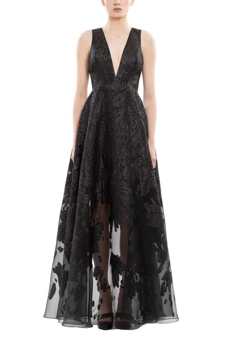 Saiid Kobeisy Brocade Dress