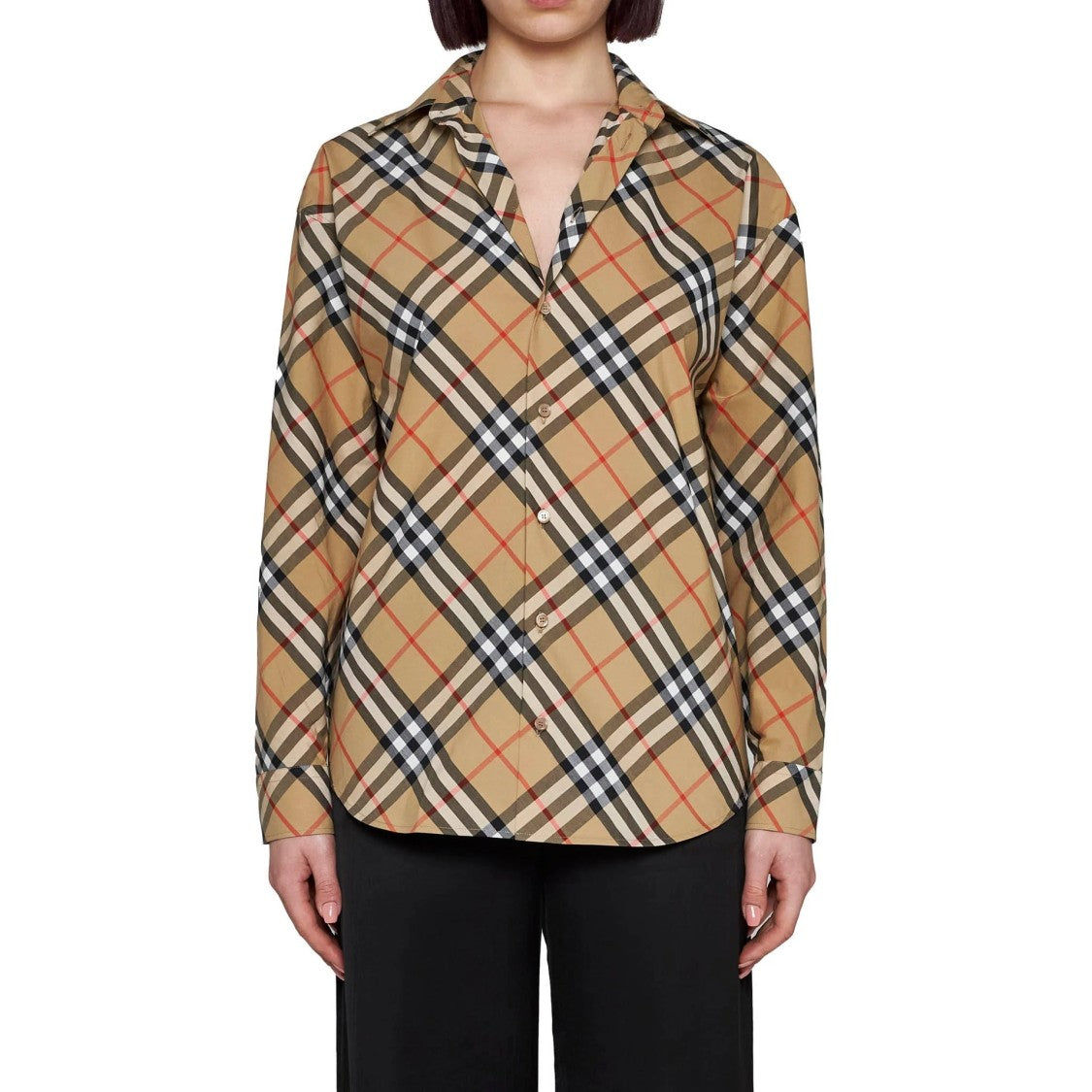 Burberry Check Cotton Shirt