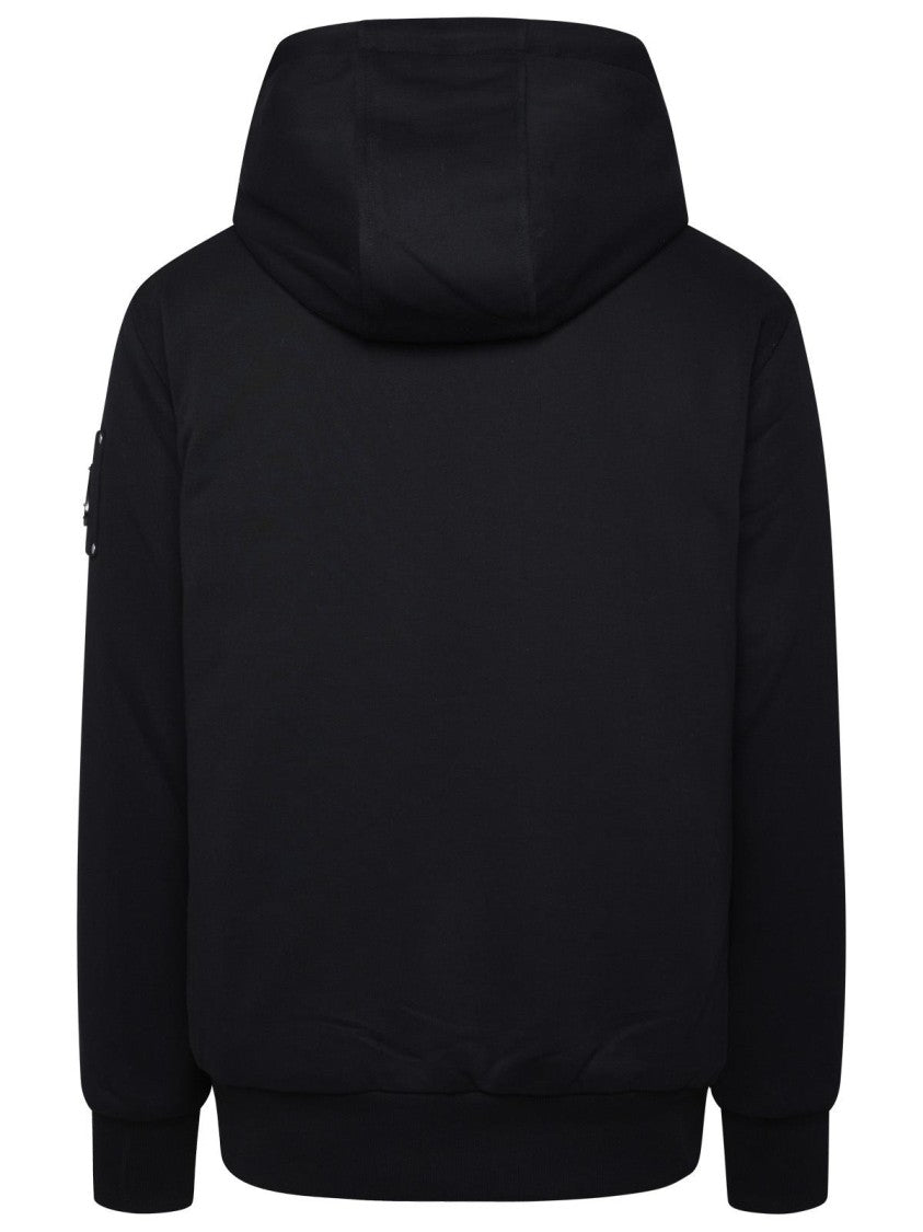 Moose Knuckles Classic Bunny 3 Jacket In Black Cotton Blend