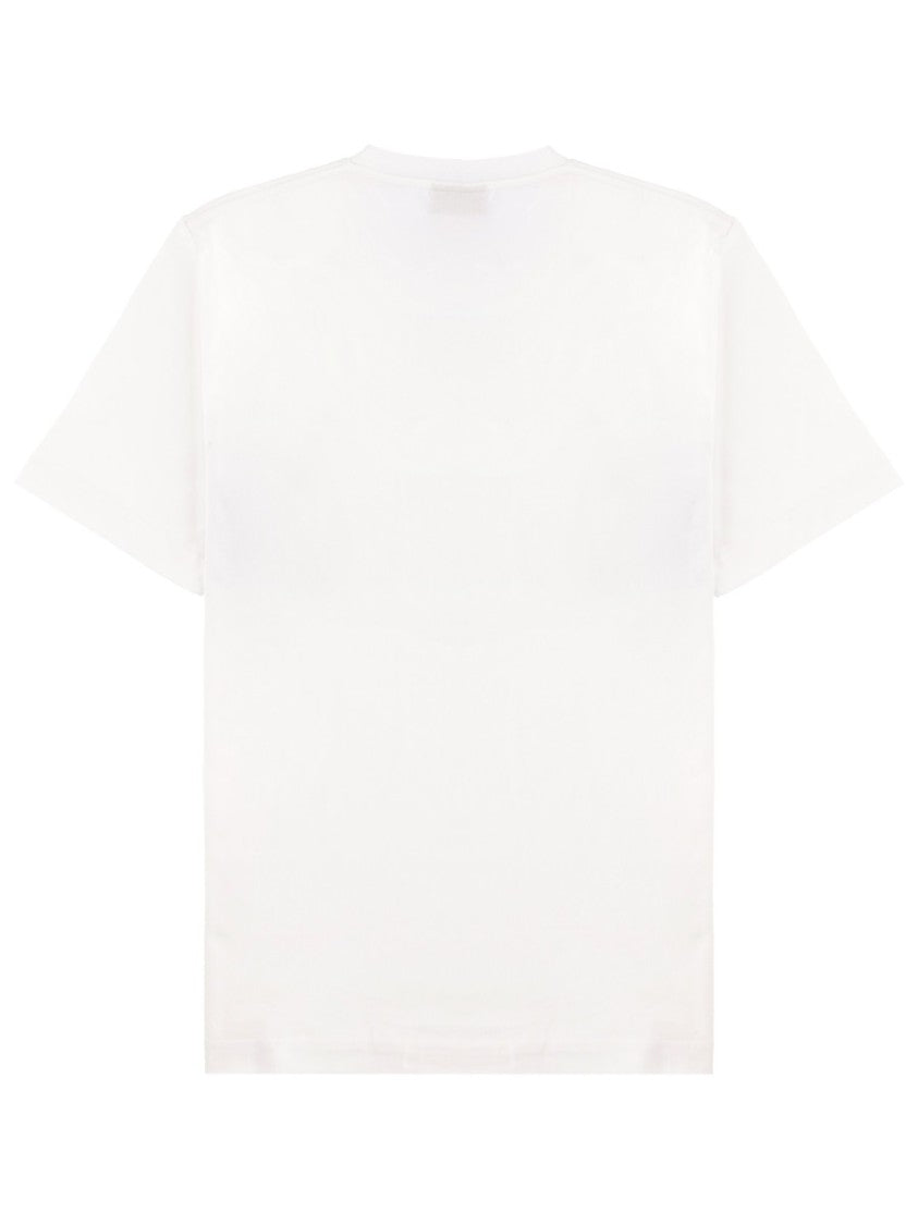 Missoni White Zigzag Pattern Cotton T-Shirt
