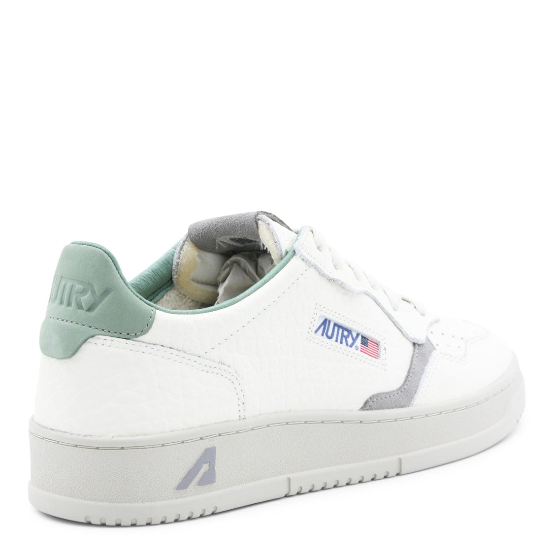Autry Low-Top White Leather Sneakers