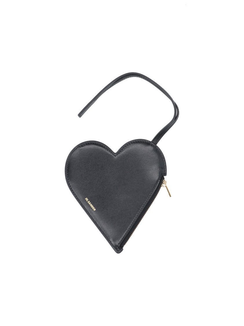 Jil Sander Logo Pouch – Black