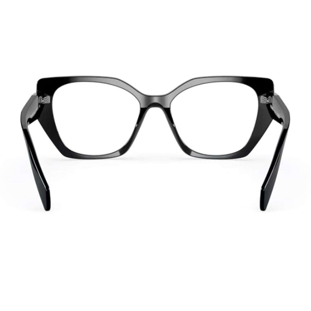Prada Pr 18Wv Glossy Black Acetate Eyeglasses