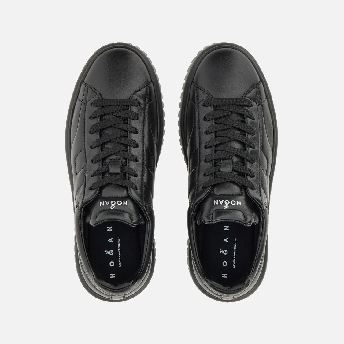 Hogan H-Stripes H Shoes With Embossed 'H' Design
