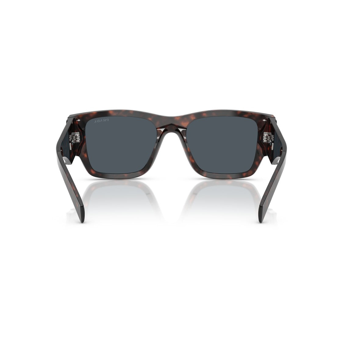 Prada 0Pr 10Zs Rectangular Tortoiseshell Acetate Prada Sunglasses