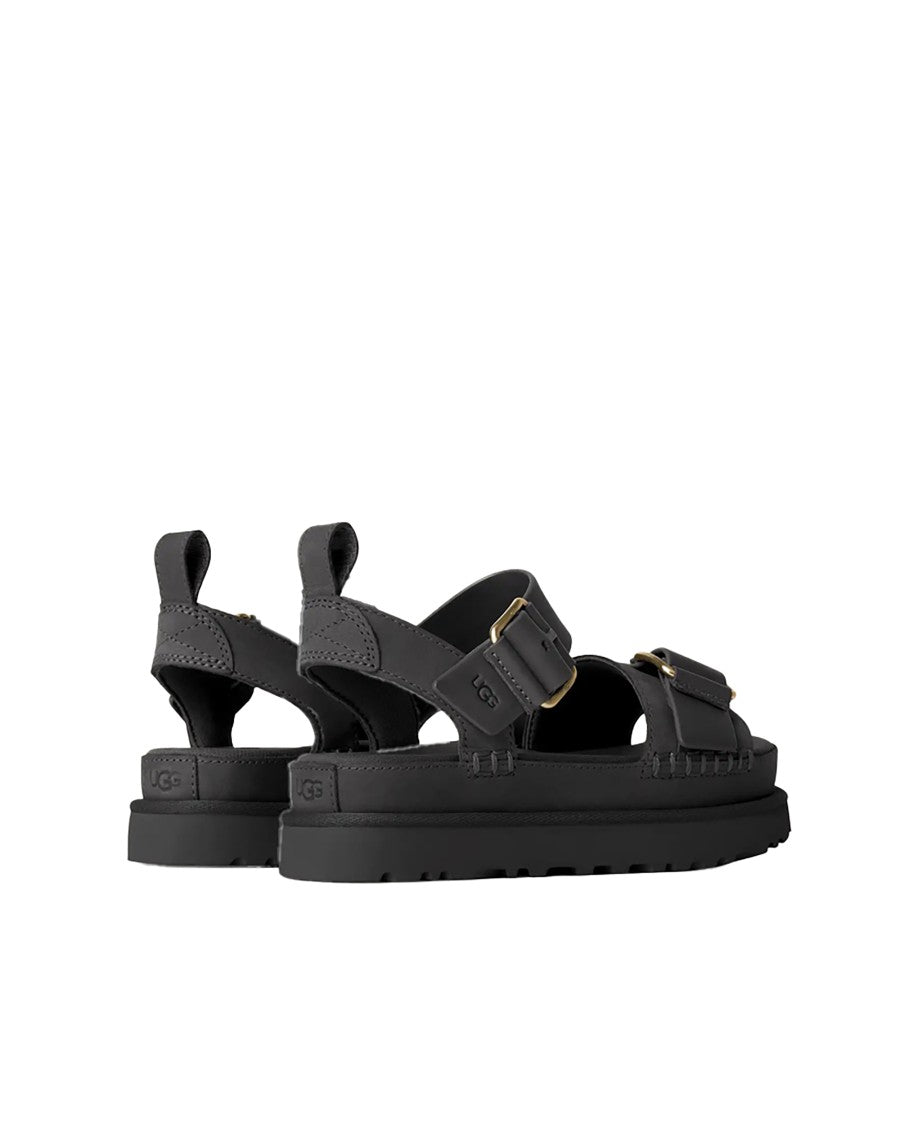 Ugg Goldenstar Villa Sandal In Black