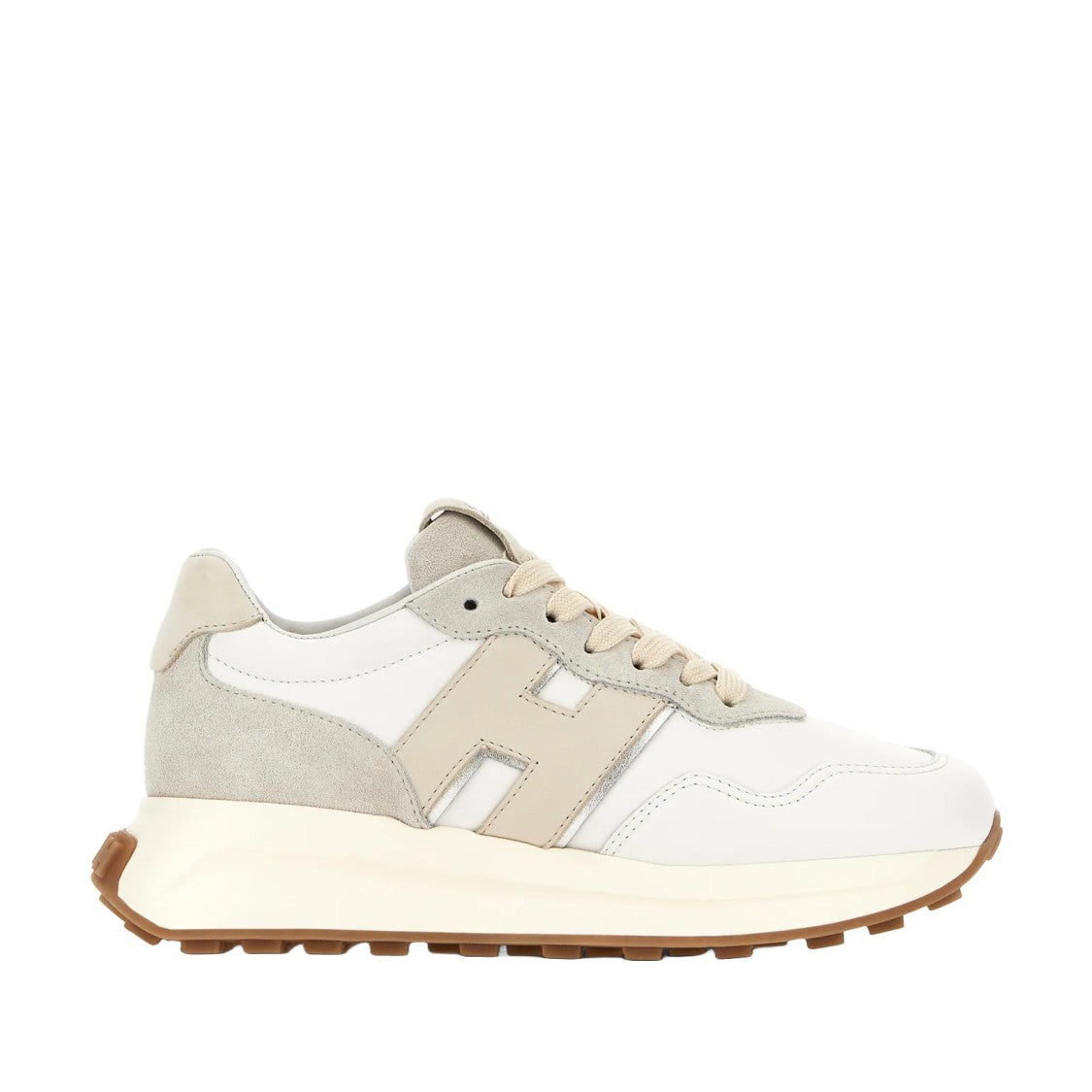 Hogan H641 H Patch Sneakers With Versatile Design