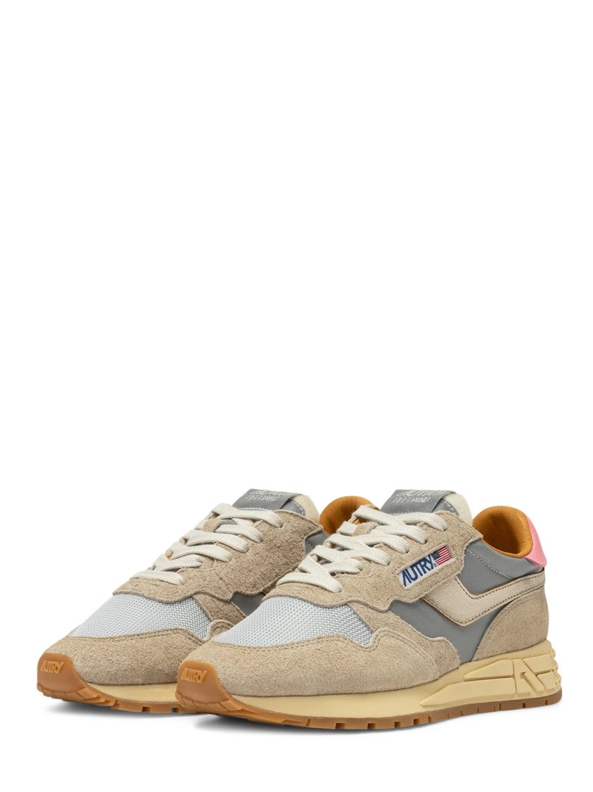 Autry Low-Top Sneakers With Suede And Leather Accents