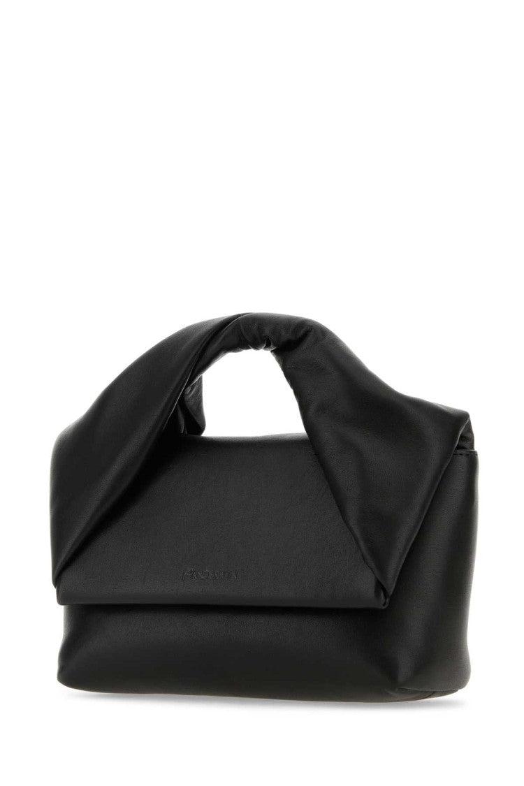 J. W. Anderson Black Nappa Leather Midi Twister Handbag