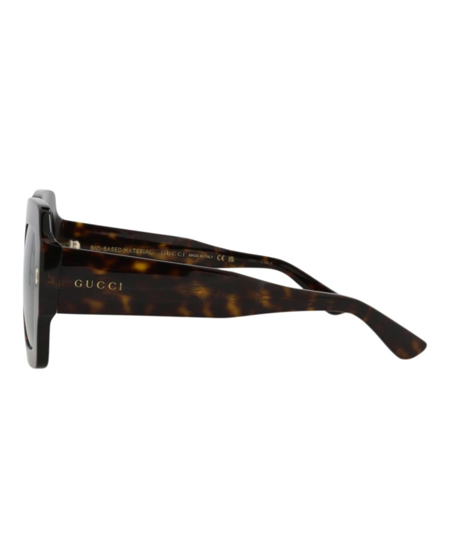 Gucci Square-Frame Bio Acetate Sunglasses