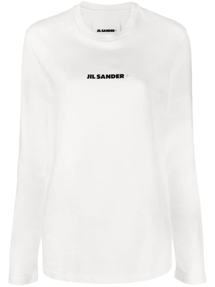 Jil Sander White Long-Sleeved Top