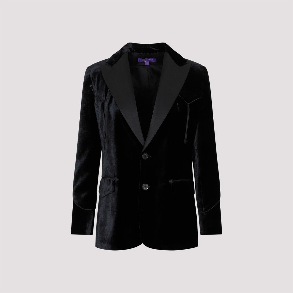 Polo Ralph Lauren Walker Black Viscose Blazer
