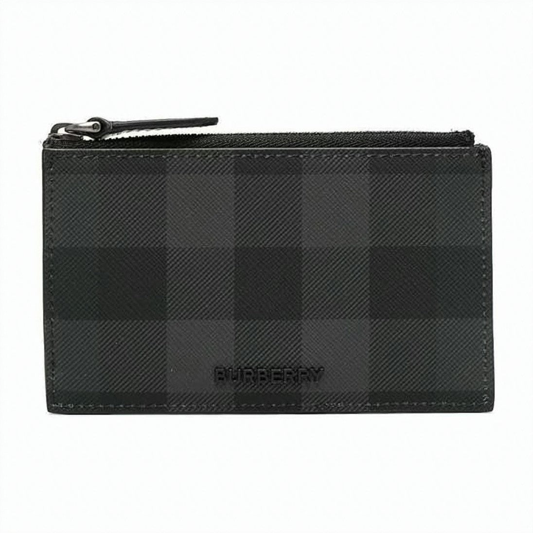 Burberry Checkered Black Card Wallet