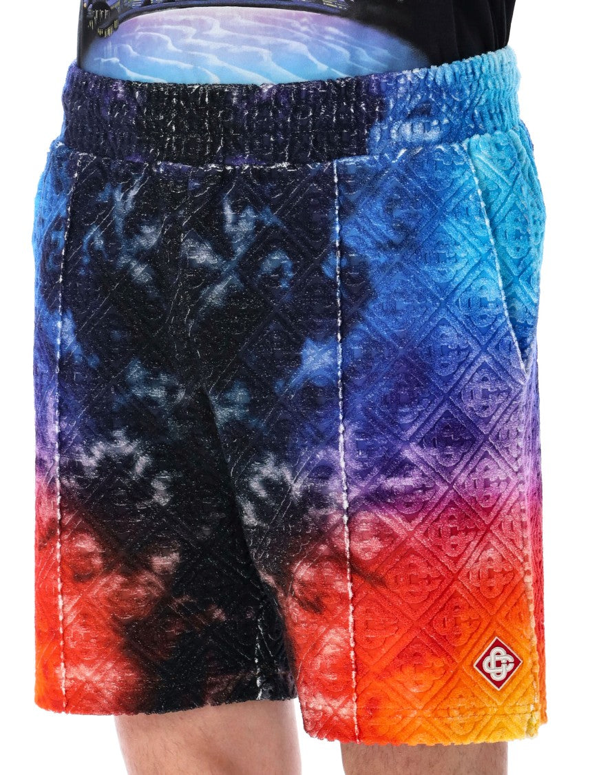Casablanca Gradient Towelling Shorts