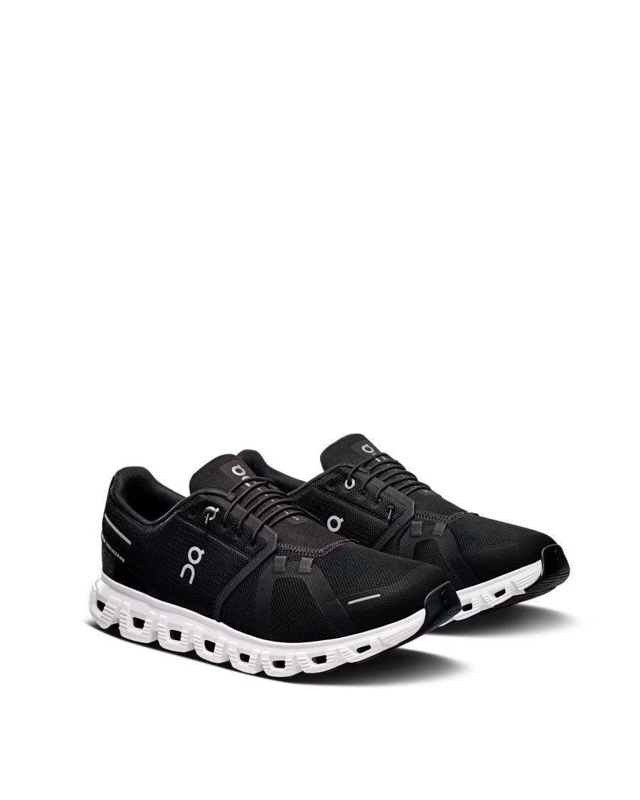 On Black/White Cloud 6 Sneakers